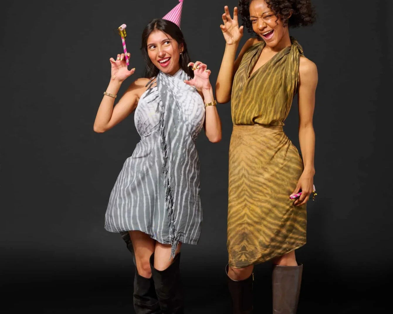 Shibori Party Animals Costume