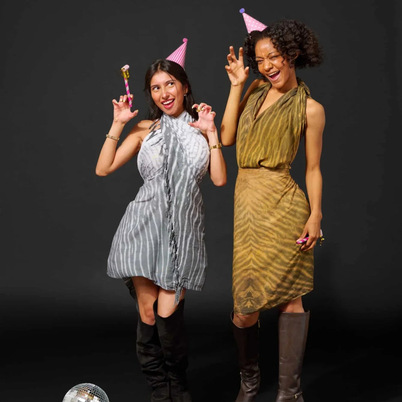 Shibori Party Animals Costume