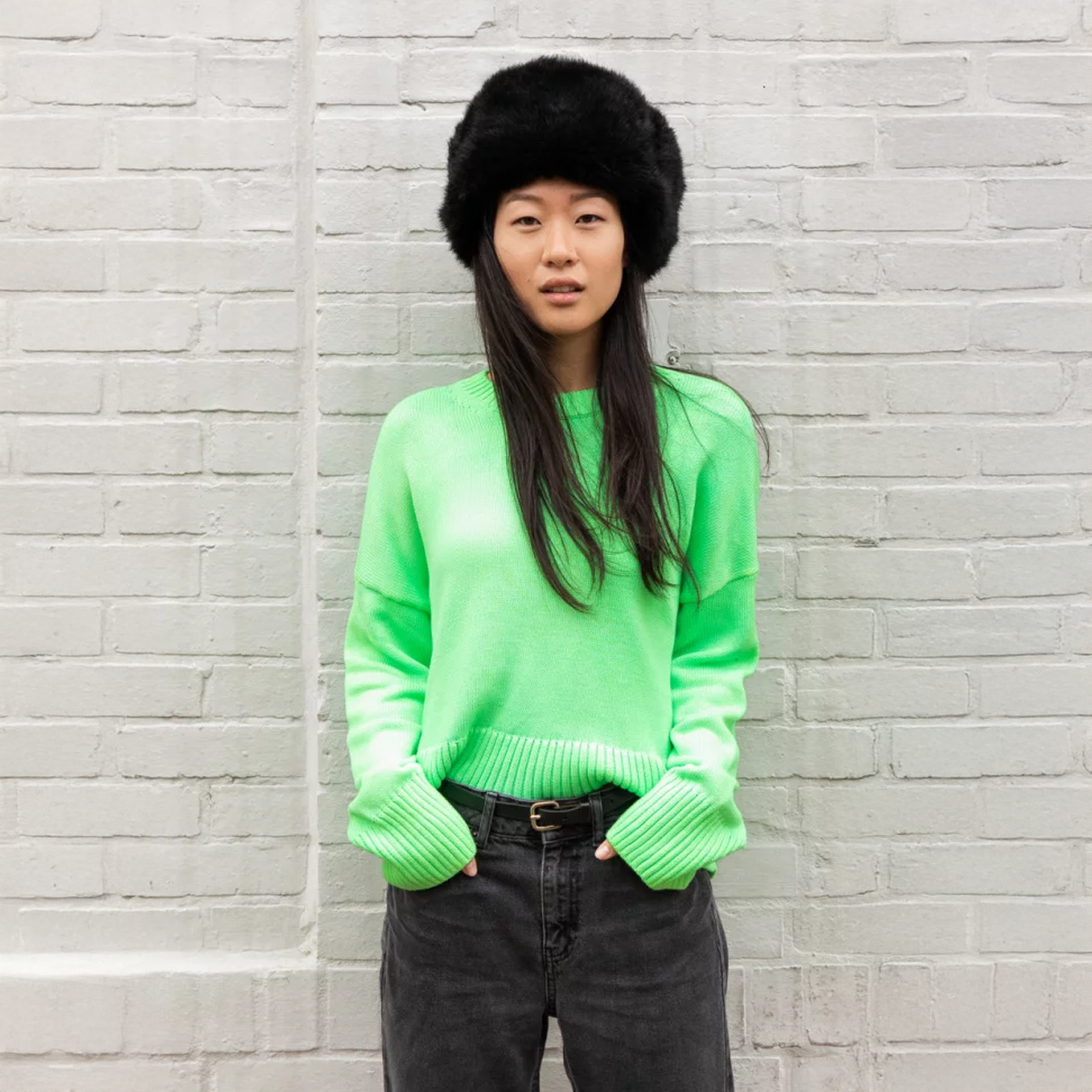 Neon Green Sweater