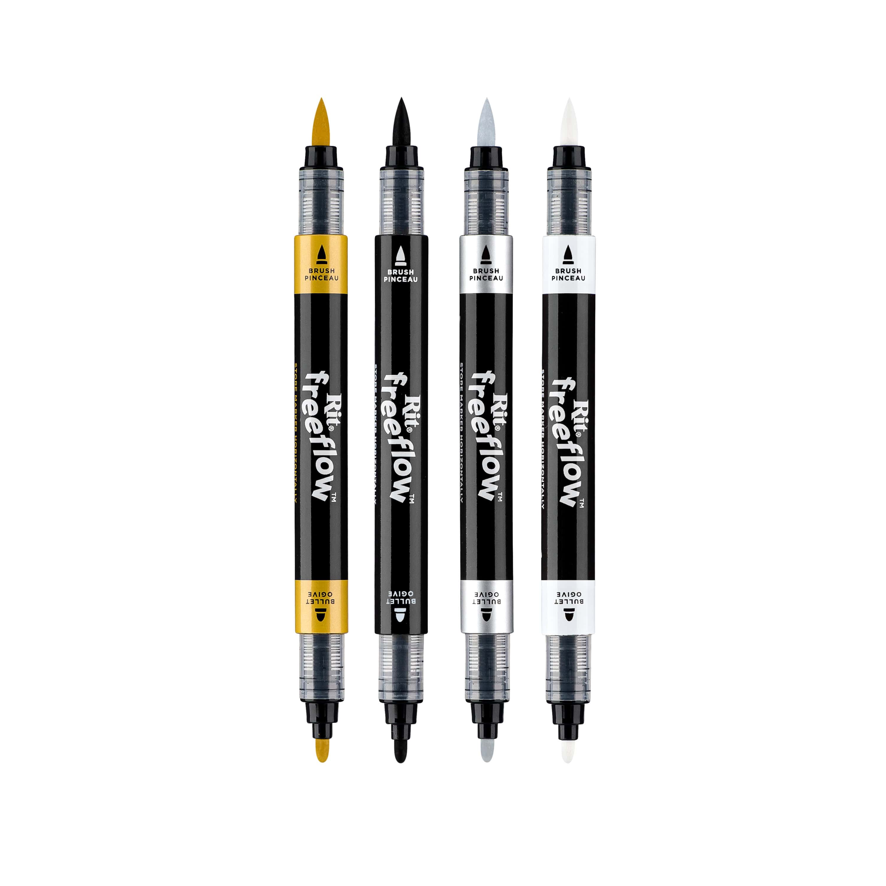 Monochrome Set FreeFlow Multi-Surface Dual-Tip Paint Markers